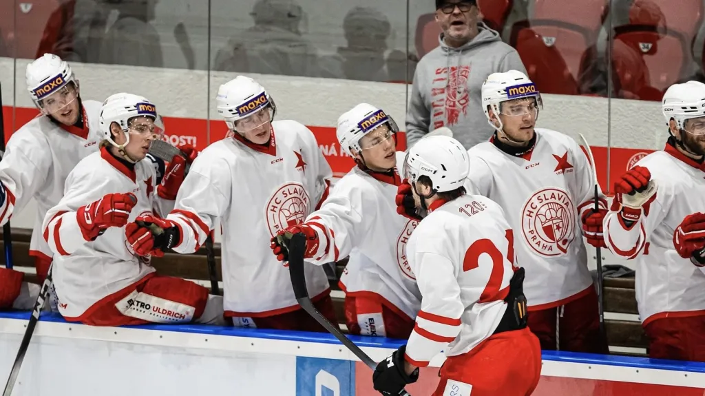 Hokejisté Slavie