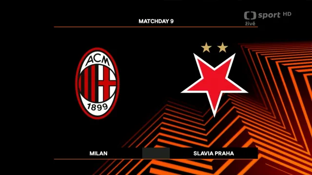 Sestřih utkání AC Milán – Slavia Praha