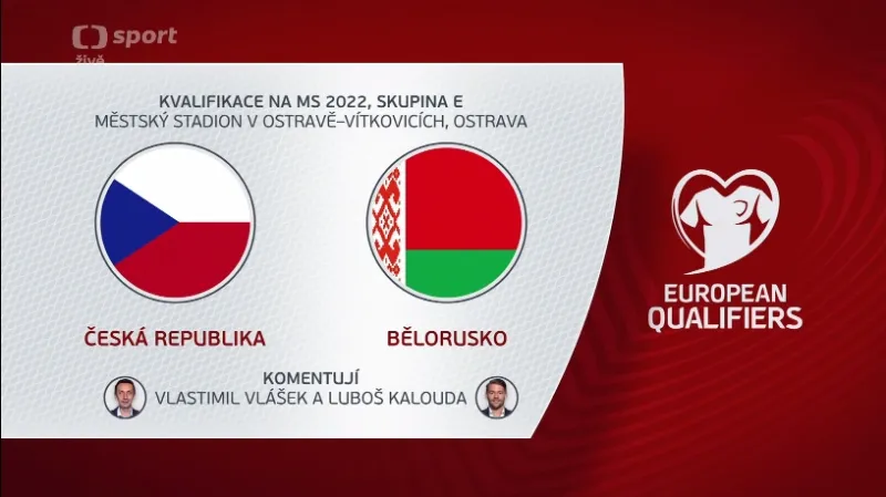 Sestřih utkání Česko - Bělorusko