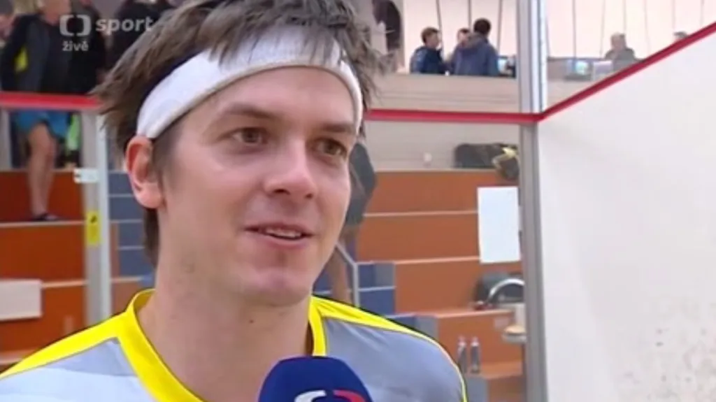 Squashista Koukal ovládl turnaj v Ostravě