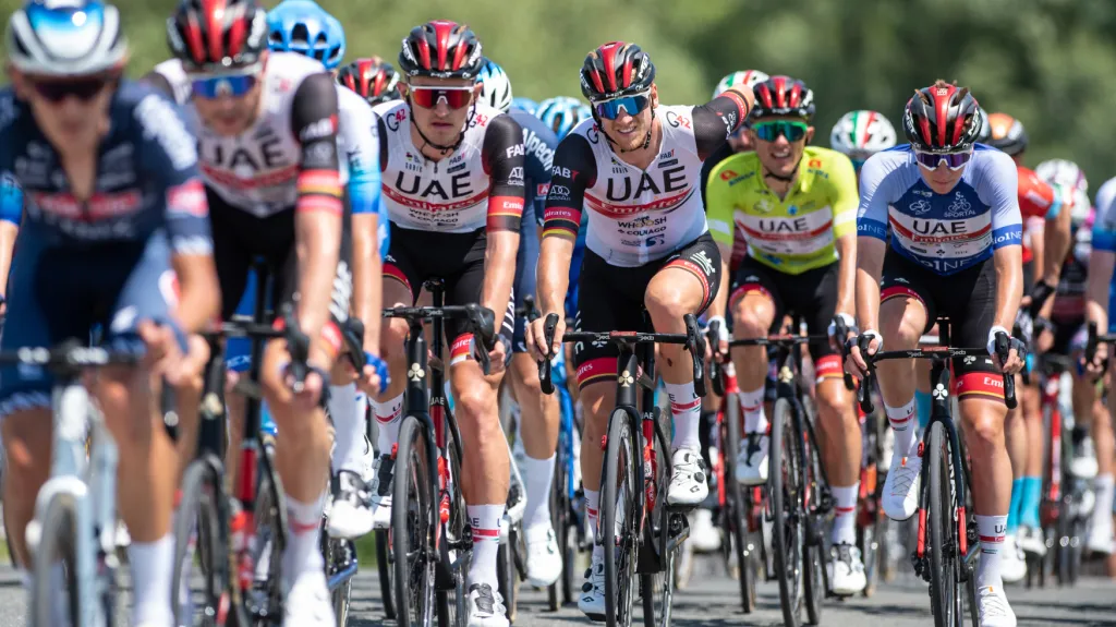 Tadej Pogačar na závodě Kolem Slovinska