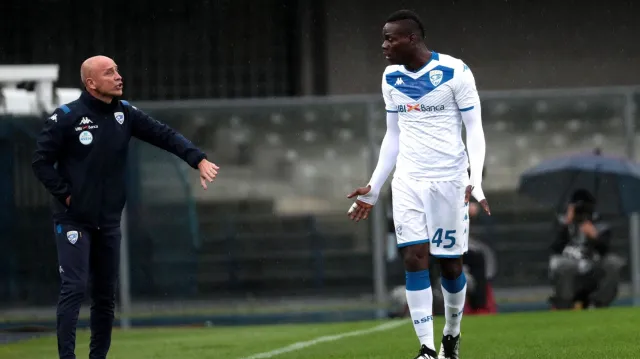Brescia v Serii A znovu prohrála, Balotelli hrozil odchodem ze hřiště