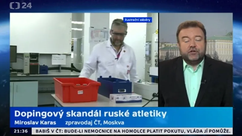 Karas k dopingu: Pro Rusy je to šokující zpráva