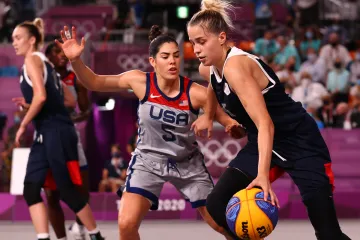 Finálový zápas mezi Američankami a Ruskami