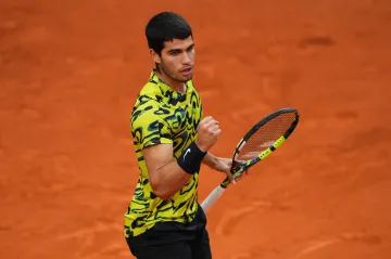 Carlos Alcaraz na turnaji ATP v Římě