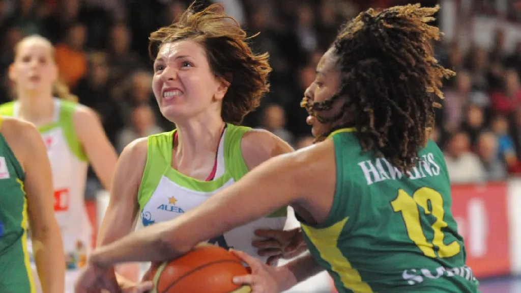 Utkání BK IMOS Brno - Šoproň