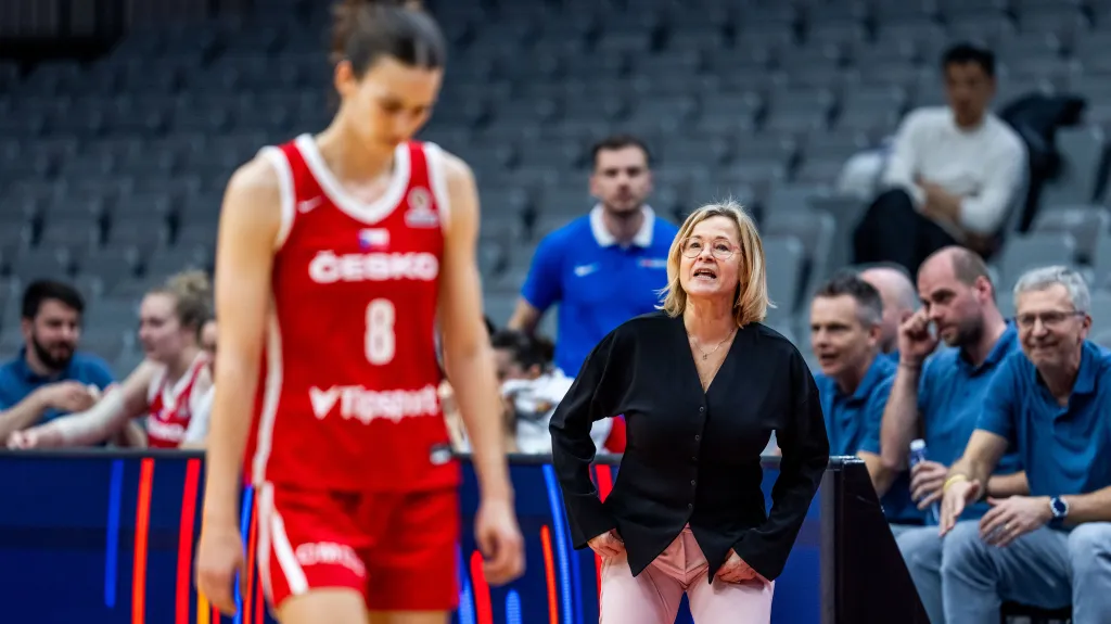 Trenérka české reprezentace Romana Ptáčková