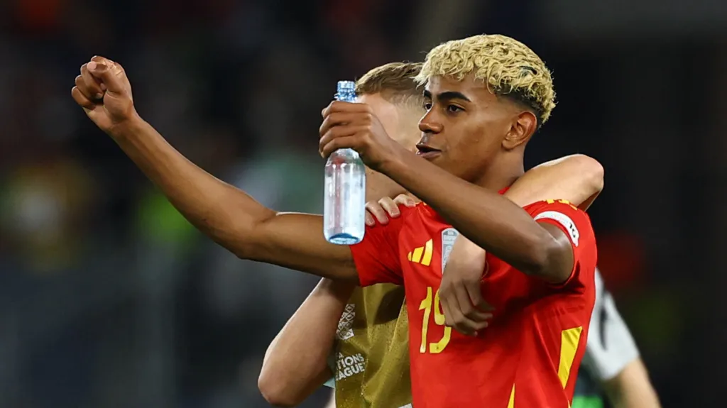 Lamine Yamal po výhře nad Francií