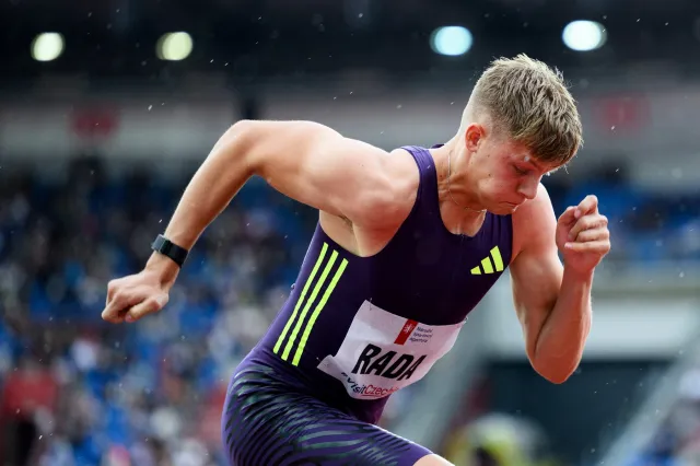 Rada při debutu v Diamantové lize doběhl šestý. Vadlejch skončil v Lausanne o příčku hůř