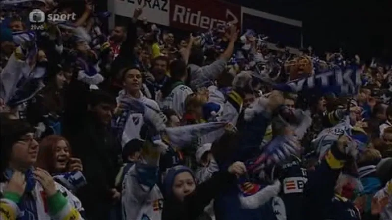 Góly v utkání Vítkovice - Třinec: Kolouch - 1:0, Šedivý - 2:0 (6. min.)