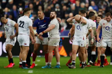 Zklamaní ragbisté Anglie