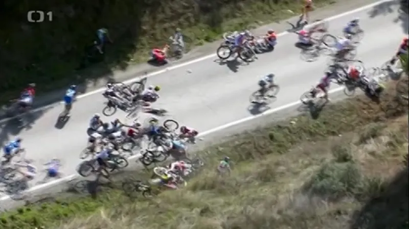 Sestřih ze závodu žen s hromadným startem na MS v cyklistice