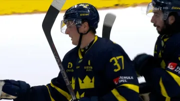 Gól v utkání Česko – Švédsko: Lundeström – 2:4 (59. min.)