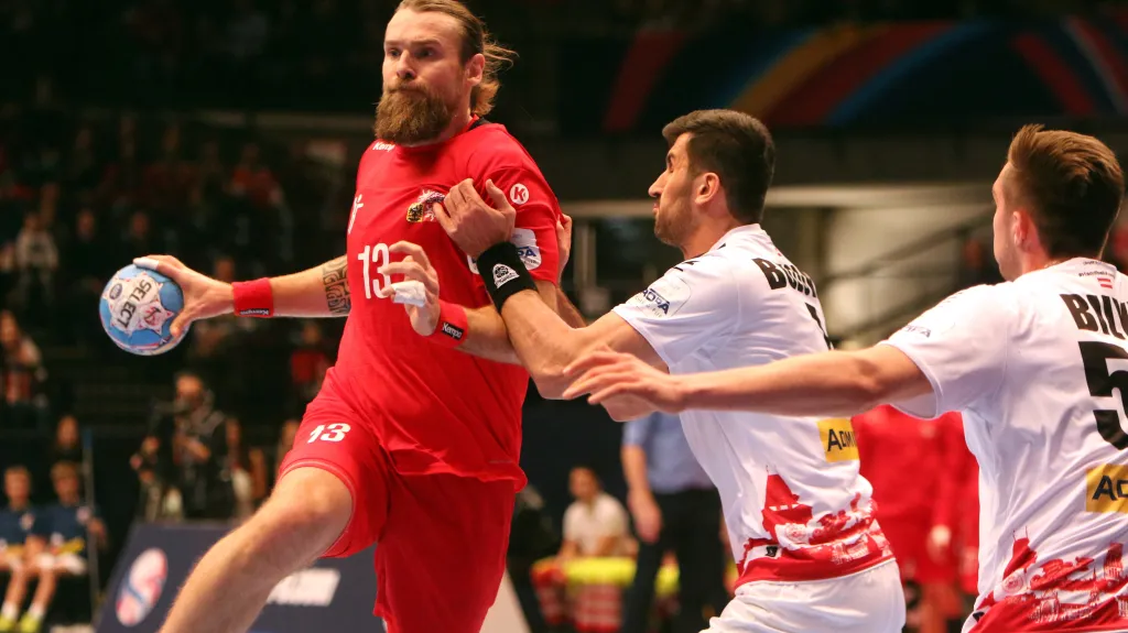 Reprezentační spojka Pavel Horák proti Rakousku