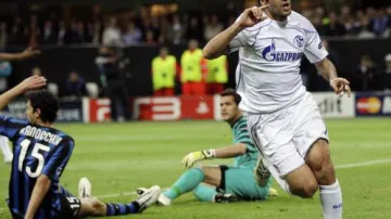 Utkání Inter Milán - Schalke 04