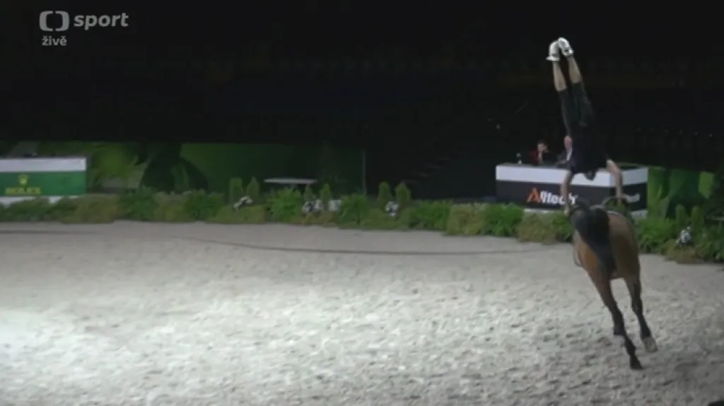 Voltižér Klouda vstoupí do Světových jezdeckých her