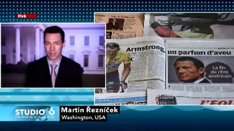 Telefonát Martina Řezníčka k Armstrongově přiznání