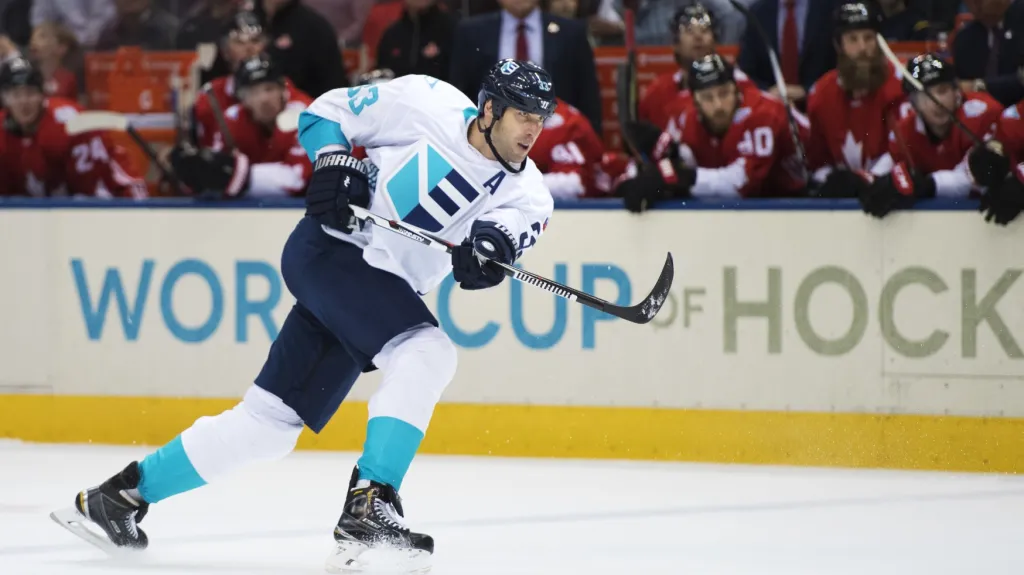 Zdeno Chára v dresu Týmu Evropy