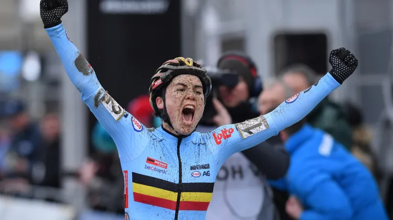 Radující se Sanne Cantová