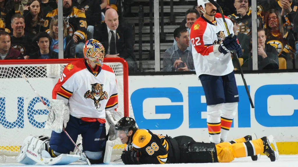 Jaromír Jágr proti Floridě vstřelil 118. vítězný gól