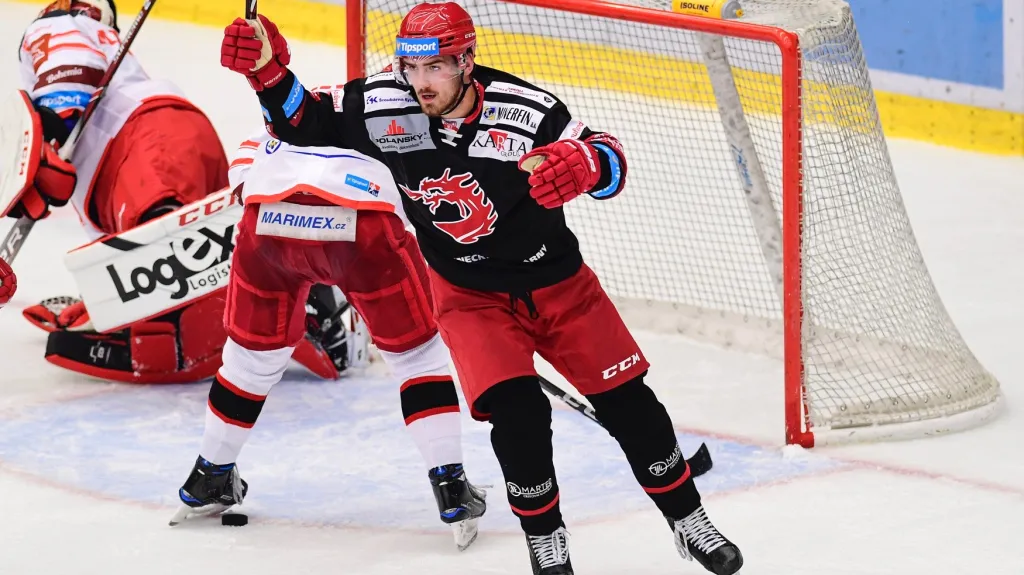 Filip Zadina v dresu Třince