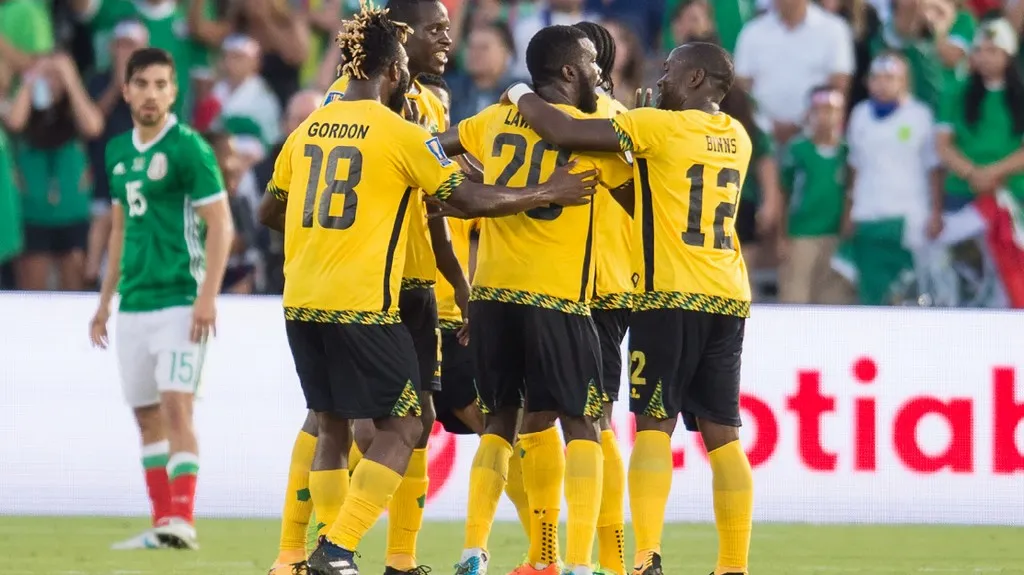 Radost fotbalistů Jamajky