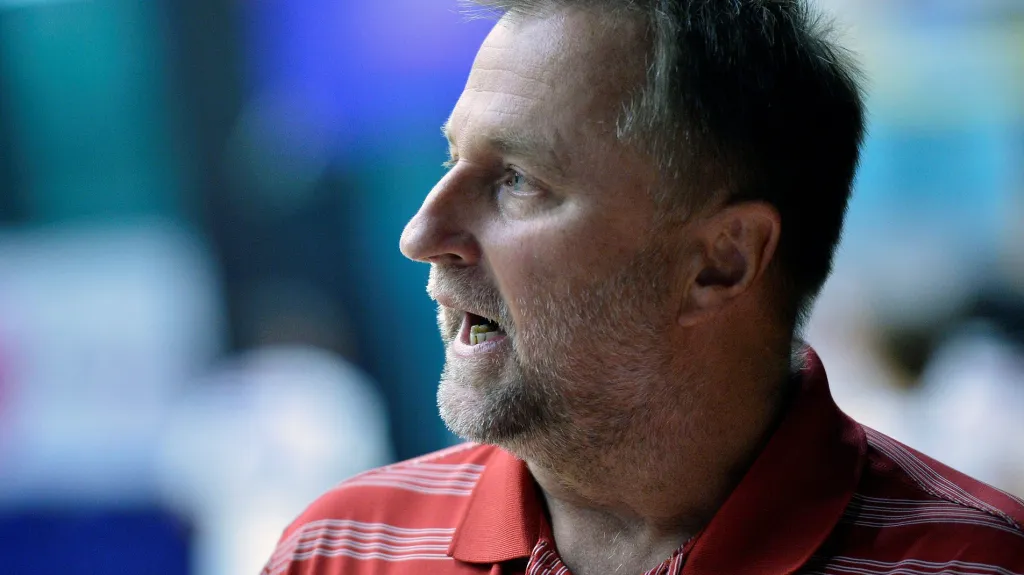 Trenér českých basketbalistek Lubor Blažek