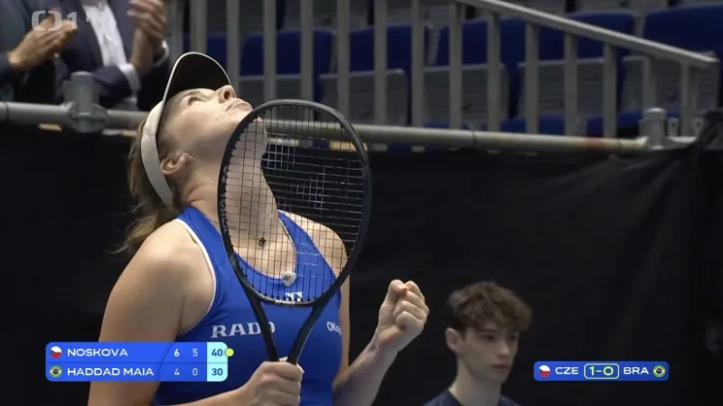 Češky zvítězily v kvalifikaci Poháru BJK nad Brazílií