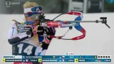 Sestřih střeleb a ohlasy českých biatlonistek ze sprintu v Östersundu