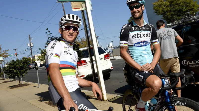 Hvězdy Etixxu Michal Kwiatkowski a Tom Boonen