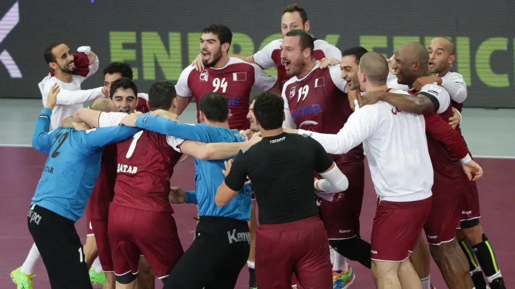 Radost házenkářů Kataru