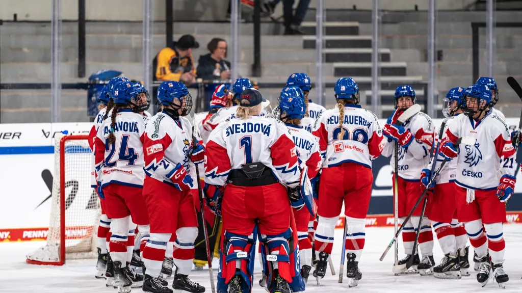 České hokejistky na turnaji Euro Hockey Tour