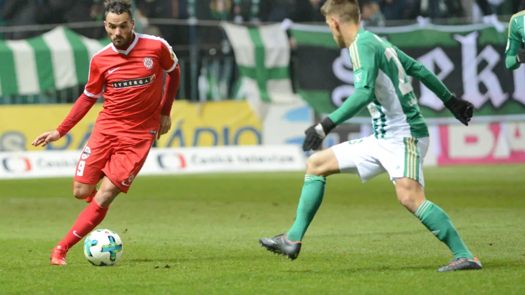 Utkání Bohemians - Zbrojovka Brno