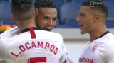 Gól v utkání Sevilla - AS Řím: En-Nesjrí - 2:0 (44. min.)