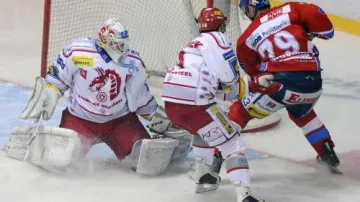 Utkání Třinec- Pardubice