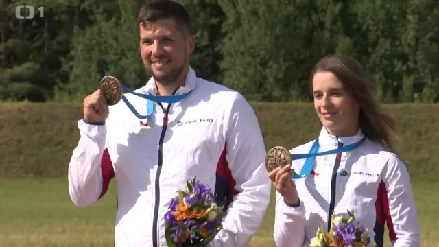 Skeetaři Tomeček se Šumovou po zisku bronzu: Spravili jsme si chuť za individuál