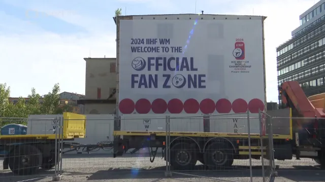 I v okolí O2 Areny finišují přípravy na MS