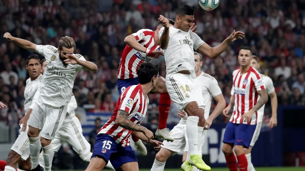 Utkání Atlético Madrid - Real Madrid
