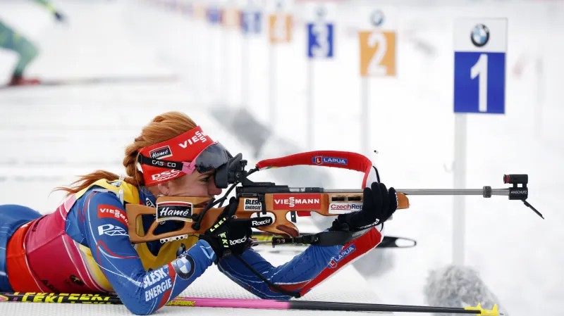 Soukalová vyhrála sprint v Presque Isle - sestřih závodu