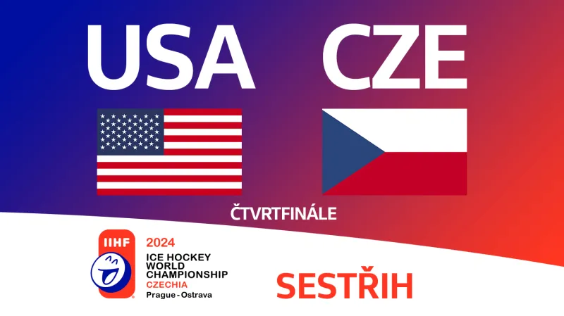 Sestřih utkání USA – Česko