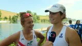 Anna Šantrůčková a Pavlína Flamíková