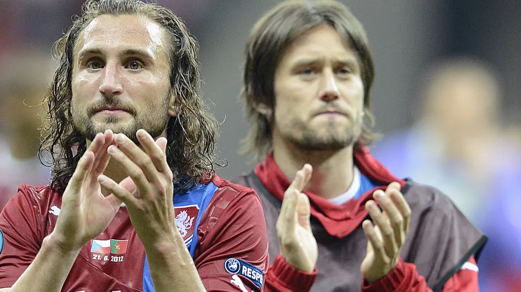 Petr Jiráček a Tomáš Rosický 