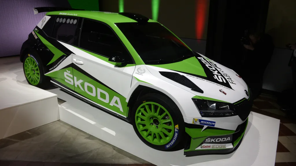 Modernizovaná Škoda Fabia R5