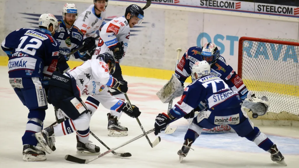 Utkání Vítkovice - Kometa Brno