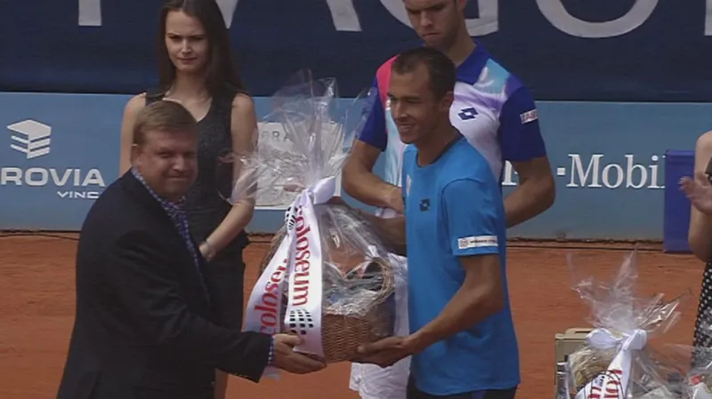 Rosol ve finále Prague Open udolal Veselého