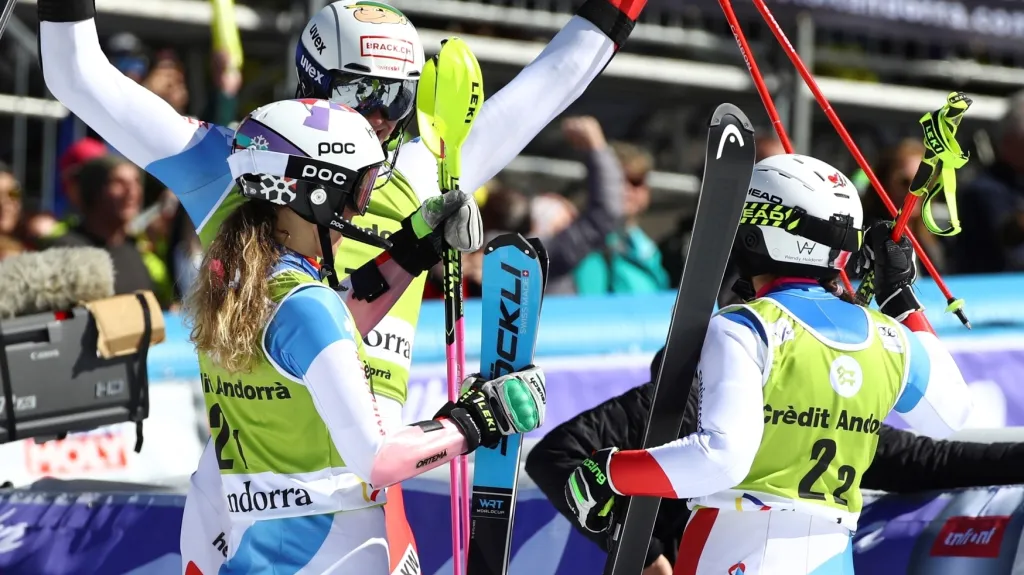 Švýcarští lyžaři