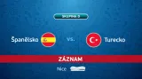 Záznam utkání Španělsko - Turecko