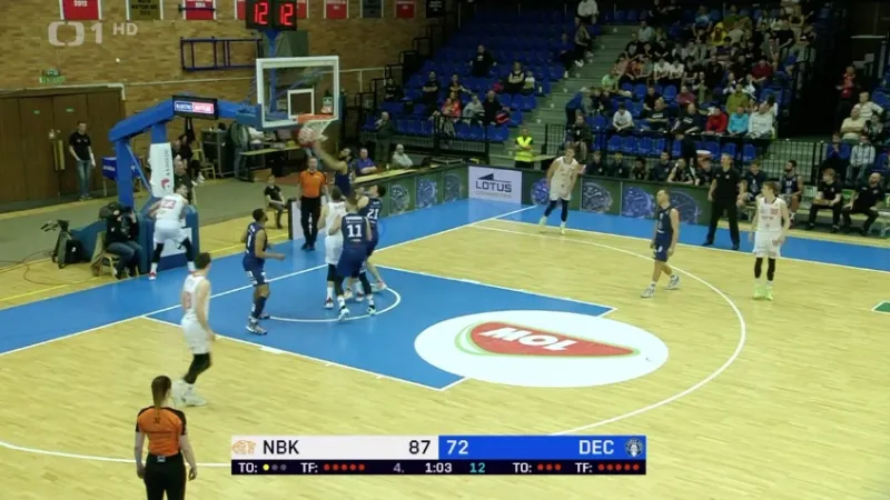 Basketbalisté Nymburka vstoupili do série s Děčínem vydřeným vítězstvím