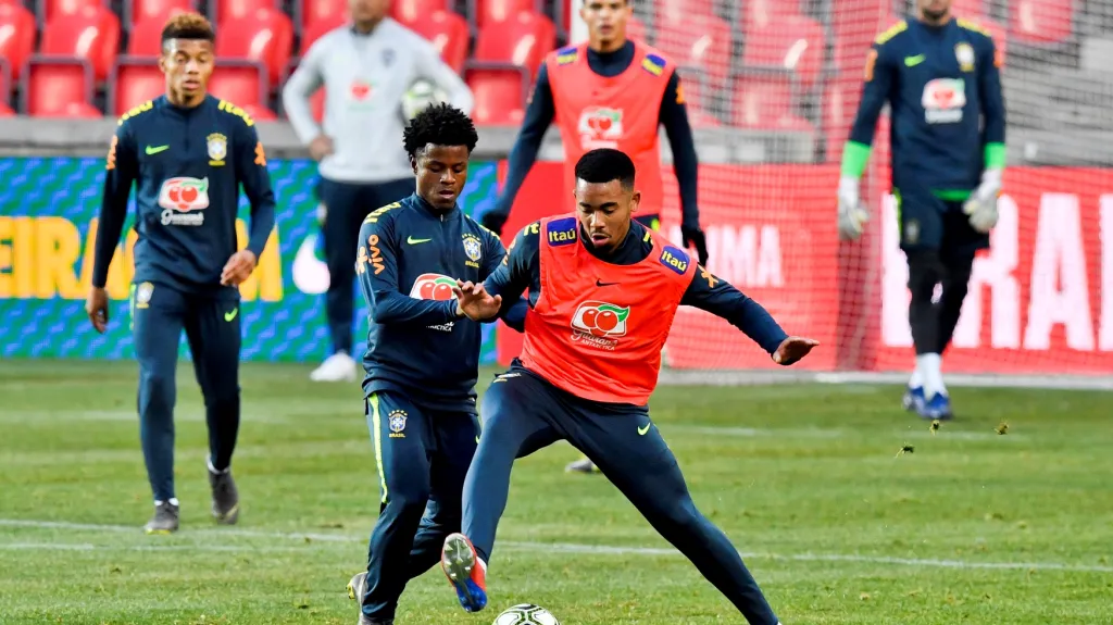 Trenénik brazilské reprezentace v Praze