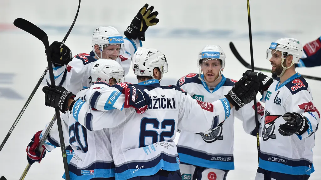 Radost hráčů Chomutova